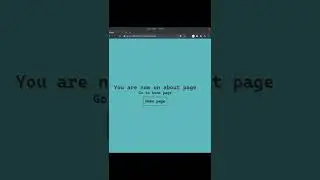 Page transition using HTML, CSS and JavaScript