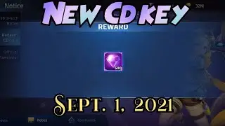 New Cd-Key - Sept. 1, 2021 (500 Diamonds) | MLA Gameplay