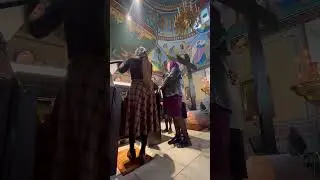 "Днесь висит на древе..."С. Трубачев. Поет хор Всех Святых подворье Троице-Сергиевой Лавры.