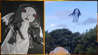 How to Make Unique Kites of the Kuntilanak Ghost