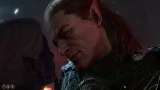 Baldur's Gate 3 - Patch 6 - Halsin kiss new cinematics