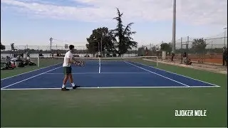 Novak Djokovic Practice - Belgrade 2018 | Court Level View (HD)