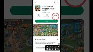 lords mobile kingdom wars!what is best game in play store🤜🤯