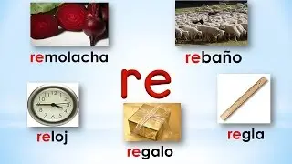 # 12 Sílabas ra re ri ro ru - Syllables With R (Hard Sound)