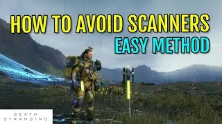 How to Avoid Enemy Scanners (Neglect Ping) (Quick Tutorial) | Death Stranding
