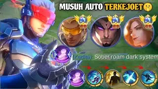 INI YANG KALIAN MAKSUD DARK SYSTEM SABER ROAM? TOP GLOBAL SABER ROAM🤫 | MOBILE LEGENDS
