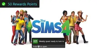 The Sims 4 Weekly Xbox Game Pass Quest Guide - Pass Out 1 Time