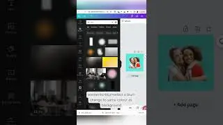 Blur the edge of of photo in Canva
