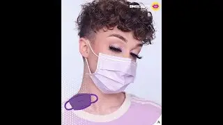 Trucco con la mascherina by Damn Tee 😷😮