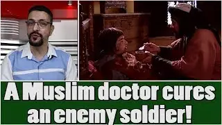 Learn Arabic by Movie Clips 7 - A Muslim doctor cures an enemy soldier in Palestine.