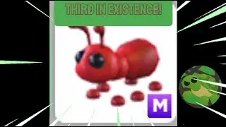 MAKING THE THIRD EVER MEGA NEON ANT IN ADOPT ME!
