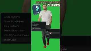 Filmora Keyframing Curves 