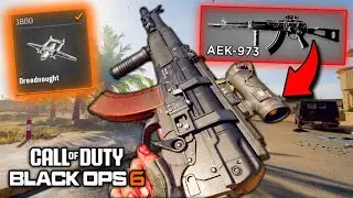 This Weapon is SOOO GOOD - AEK-973 Gunplay and Dreadnought Action in Black Ops 6