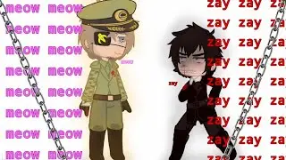 меме ●zay / meow● countryhumans, СССР, 3 рейх
