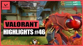 Valorant Highlights #46 - Insane Breach WITH Operator + Handgun ACE