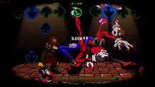 Vs Mario's Madness V2 Powerdown V3 but Ultra M and MX sings it | Friday Night Funkin'
