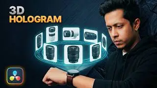 Realistic Sci Fi Hologram - DaVinci Resolve VFX Tutorial