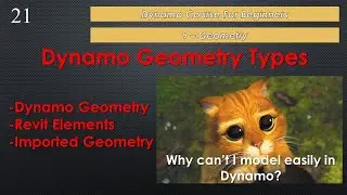 Geometry Types in Dynamo - Revit _ Part 1