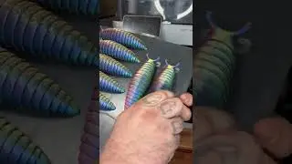 These slugs look absolutely insane! #3dprinting #3dprint #3dprinted #3dprinter #satisfying #asmr