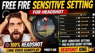 Free Fire Headshot Setting After Ob53 Update 2026⚡Best Sensitivity Settings ⚙️| Sensitivity Setting 