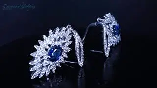 Diamond-Gallery. Серьги с бриллиантами артикул: dg31054