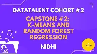 Capstone #2: K-Means and Random Forest Regression | Nidhi