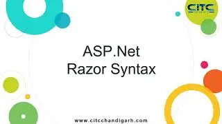 ASP Net MVC Razor Syntax Video Tutorials