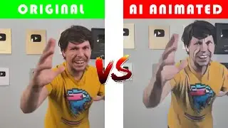MrBeast Meme Original vs AI Animated | Side by Side Comparison