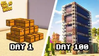 The ULTIMATE ATM 10 Storage Progression Guide (From Early Game to Late Game)