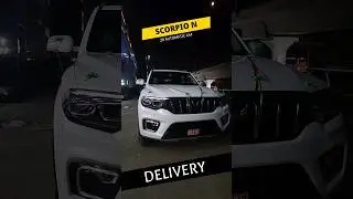 Scorpio n Z8L 4x4 diesel automatic delivery #mahindra #anandmahindra #scorpion #scorpio #shorts