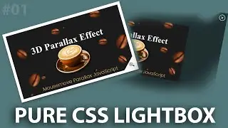 Lightbox For Images With Pure HTML & CSS | NoorHUB