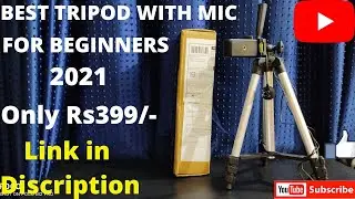 Best Tripod Under 400 with Mic | Insider Information | Tripod Review||Unboxing| |2021|