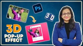 3D POP-UP EFFECT in Photoshop | Photoshop Tutorial