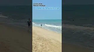 Cocok untuk liburan keluarga. PANTAI ANYER 234 #pantai #masukberanda