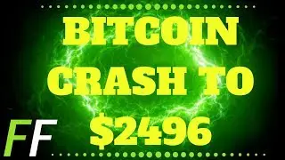 ✅ BITCOIN PRICE TECHNICAL ANALYSIS - BITCOIN CRASH TO $2496