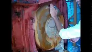 1977 Toyota Celica-Lijado y pintado-parte2