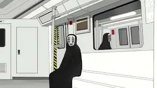 Train Journey Spirited Away l Clip Studio Paint