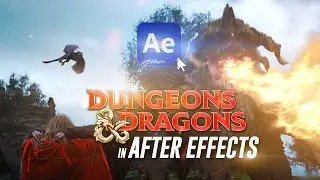 How to Create a Dragon Scene in After Effects! (Tutorial)
