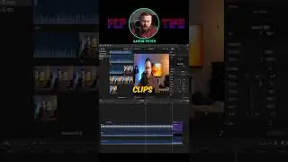 Rapidly zoom into and out of your timeline using the Z key in Fcp! #fcp#finalcutpro#tutorial