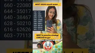 NEET 2024 results SCAM🥲🤬#neet#neet2024result#neetmotivation
