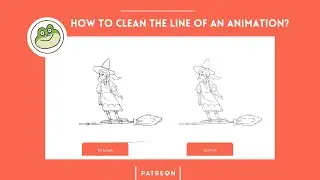 HOW TO CLEAN THE LINE OF AN ANIMATION? (TV PAINT)