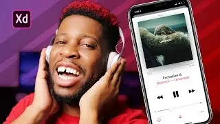 How to Auto-Animate Apple Music's animation in Adobe XD