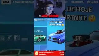 Loja atualizada de hoje no fortnite #FalaGalvao #fortnite #fortniteclips #arlindoigao