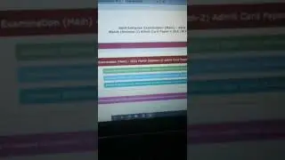 Jee Mains March Admit Card|Download🤗🔥