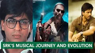 Shah Rukh Khan's Musical Journey Through the Years | 1989 - 2023 | #jawan