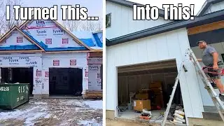 Finishing the Metal Siding on My House Build