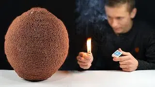 EXPERIMENT: Fireball 15,000 MATCHES. Bomb effect!