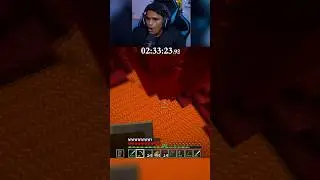 BBS FALLS IN LAVA AFTER 2.5 HOURS IN HARDCORE WORLD #bbs #minecraft #gaming