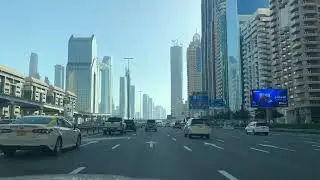 DRIVING IN DUBAI CITY