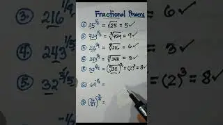 Basic Math Review || Fractional exponents